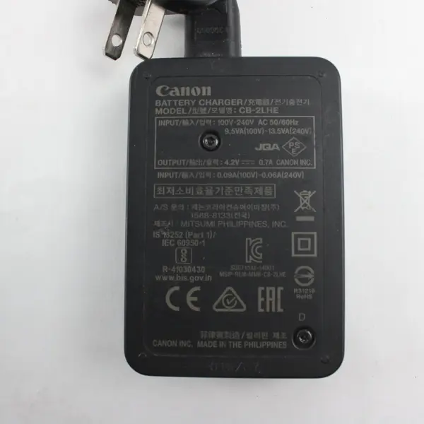 Canon CB-2LHE Battery Charger for Camera Batteries Used Untested