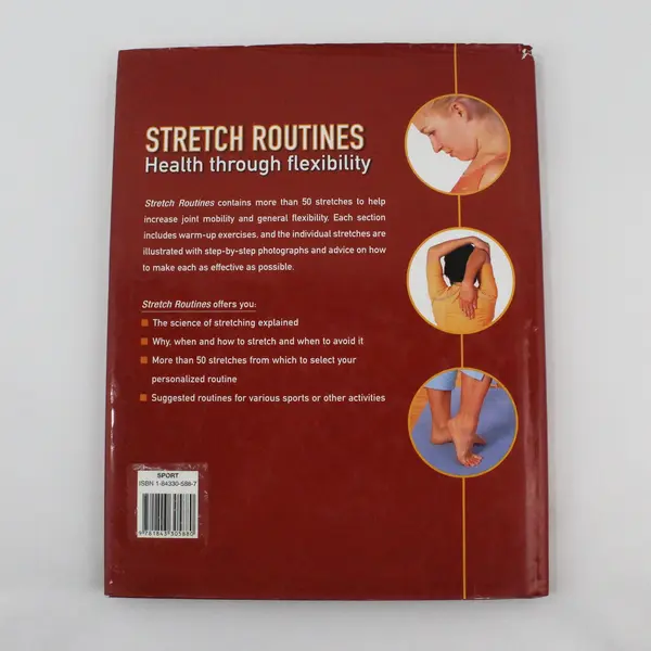 Stretch Routines: Health Through Flexibility Tanya Wyatt 2004 Hardcover DJ