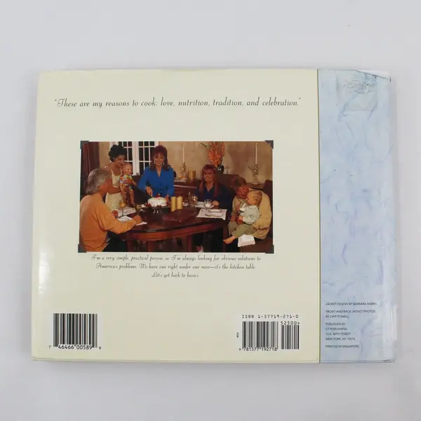 VTG Naomi's Home Companion Recipes Food For Thought Naomi Judd 1997 HC DJ Ex Lib