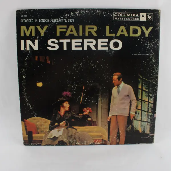 My Fair Lady Columbia Masterworks Stereo LP OS2015 Orig Cast Rex Harrison