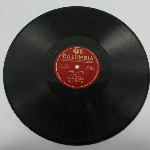 Benny Goodman "Hora Staccato" and " Man Here Plays Fine Piano 10" Shellac Record
