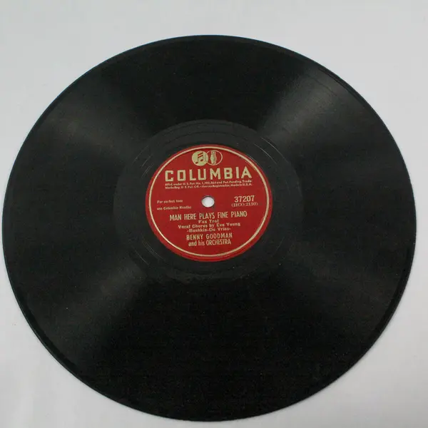 Benny Goodman "Hora Staccato" and " Man Here Plays Fine Piano 10" Shellac Record
