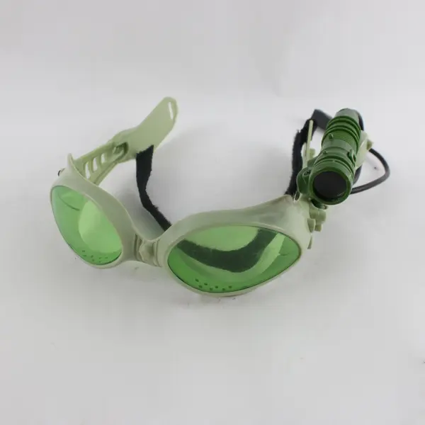 Tiger Electronics Lazer Laser Tag Team Ops Green Goggles Headset Hasbro 