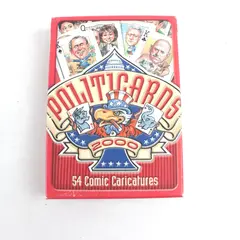 Action Publishing Politicards 2000 54 Comic Caricatures Playing Cards