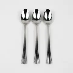 Lot of 3 Reed & Barton Brookshire Stainless Iced Tea Spoons 7.75 Inches