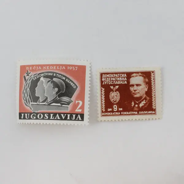 Lot of 10 Yugoslavia Stamps 1945-1957