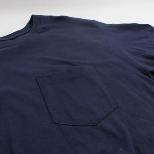 Stafford Performance Men's Medium Navy Blue Classic Fit T-Shirt