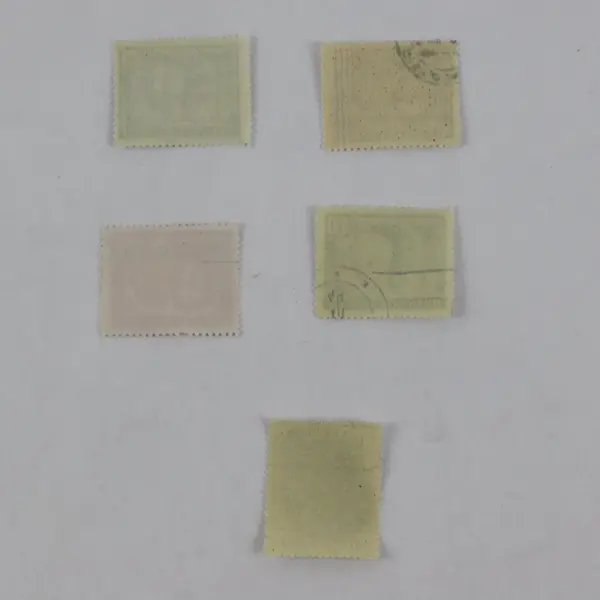 Lot of 5 1949 Czechoslovakia Used Stamps Scott #386-390 Famous Figures