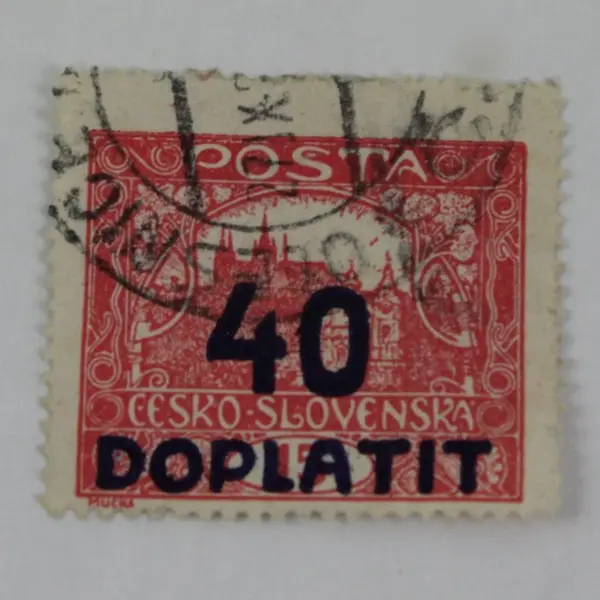 Lot Of 4 Czechoslovakia 1920s Doplatit Postage Due Stamps Used