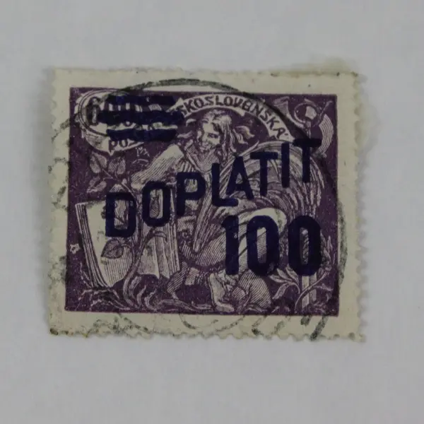 Lot Of 4 Czechoslovakia 1920s Doplatit Postage Due Stamps Used