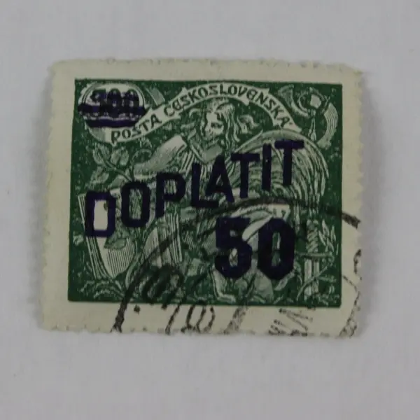 Lot Of 4 Czechoslovakia 1920s Doplatit Postage Due Stamps Used