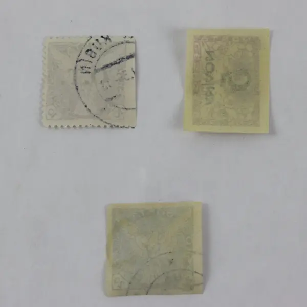 Lot Of 3 Czechoslovakia 1920s Newspaper Stamps Used