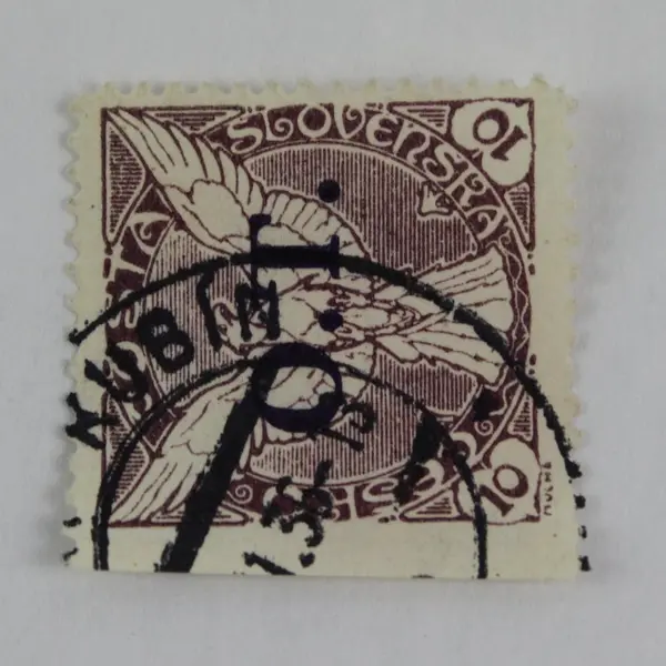 Lot Of 3 Czechoslovakia 1920s Newspaper Stamps Used