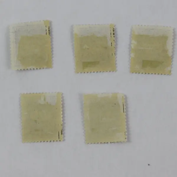 Lot Of 5 Czechoslovakia 1950s Postage Due Stamps Used