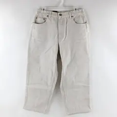Bill Blass Women's Beige Capri Jeans Easy Fit Size 10 New With Imperfections