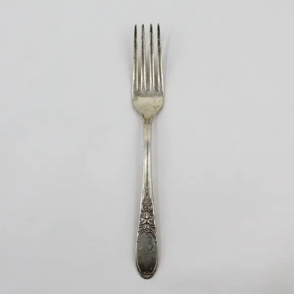 VTG International Silver Burgundy-Champagne Pattern 1934 Silverplate Youth Fork