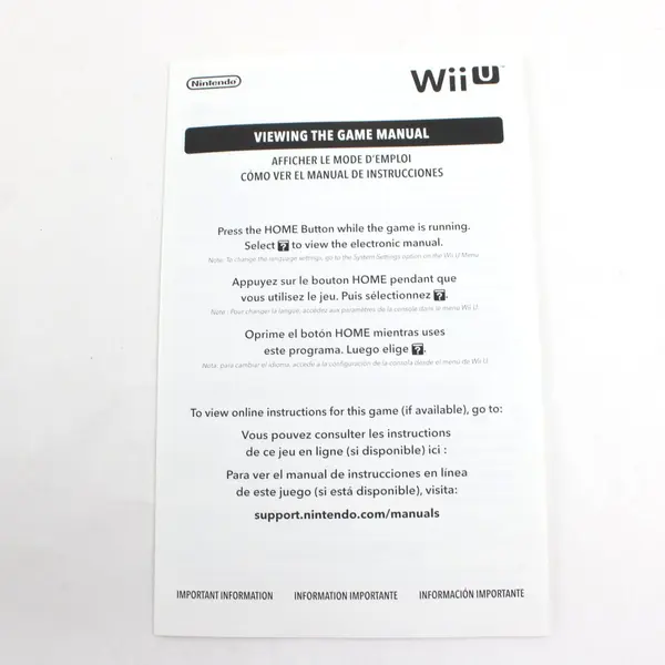 Nintendo Wii U The Legend of Zelda Breath of the Wild Case Box Only