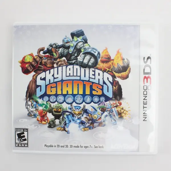 Nintendo 3DS Skylanders Giants Original Game Case Booklet Inserts No Game