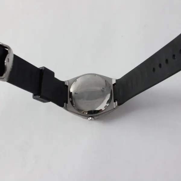 Fossil PR-5102 Men's Watch Green Dial Black Strap Untested