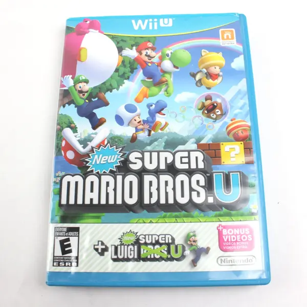 Nintendo Wii U New Super Mario Bros. U Empty Case Only