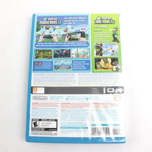 Nintendo Wii U New Super Mario Bros. U Empty Case Only