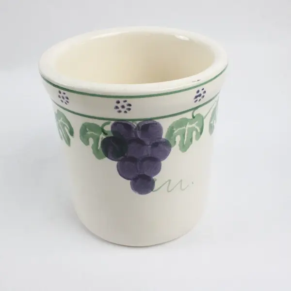 The Crock Shop Santa Ana Tuscan Grape Sundae Bowl Ceramic
