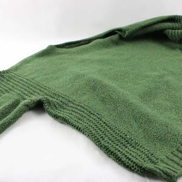 Unbranded Green Knit Pullover Sweater Women's Estimated Size Small 