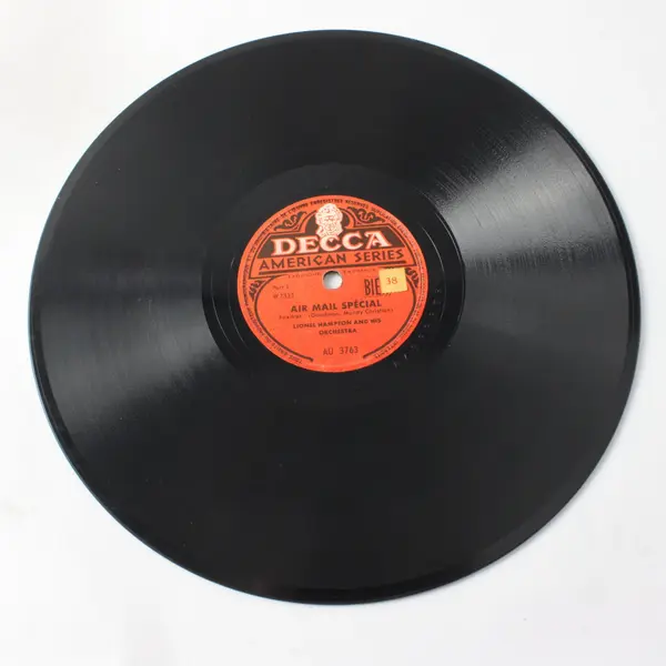 Decca Lionel Hampton Air Mail Special Parts 1 & 2 2-Disc 10" Shellac 78 RPM