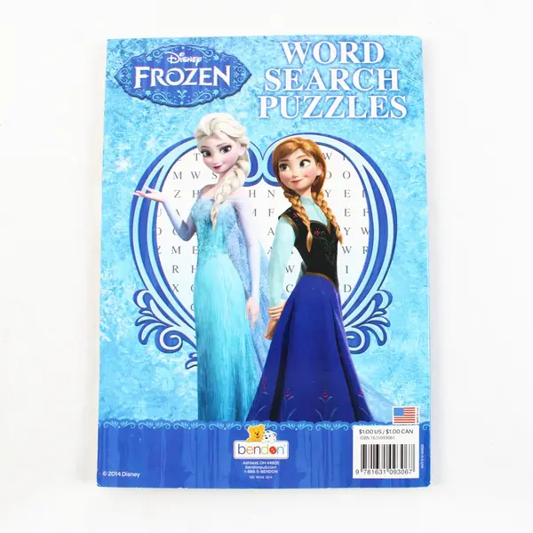 Bendon Disney Frozen Word Search Puzzles 2014 Paperback