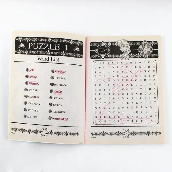 Bendon Disney Frozen Word Search Puzzles 2014 Paperback