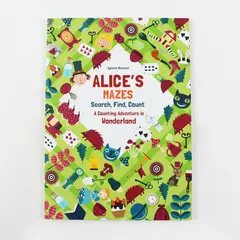 Alice's Mazes A Counting Adventure in Wonderland Search Find Count 2019 PB