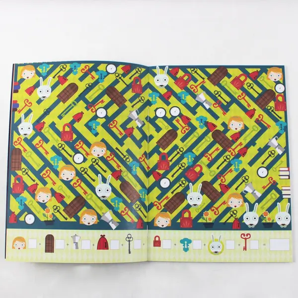 Alice's Mazes A Counting Adventure in Wonderland Search Find Count 2019 PB