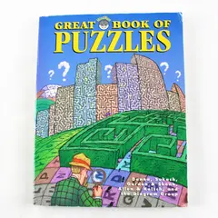 The Great Book of Puzzles 1999 PB Diagram Group Danna Gordon Shenk Allen Kelsch