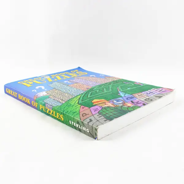 The Great Book of Puzzles 1999 PB Diagram Group Danna Gordon Shenk Allen Kelsch