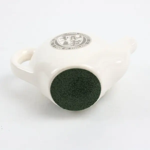 The Bristol China Company Teapot Clock Floral Motif Ceramic
