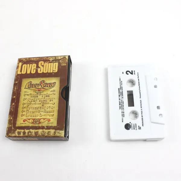 Lot of 2 Pre-Owned Audio Cassettes The Best of The Doors Love Song Untested