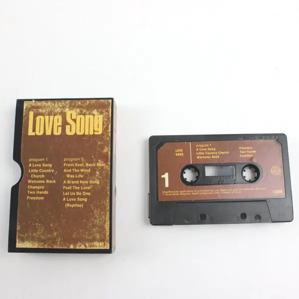 Lot of 2 Pre-Owned Audio Cassettes The Best of The Doors Love Song Untested