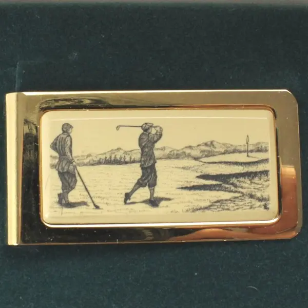 Barlow Scrimshaw-Style Money Clip