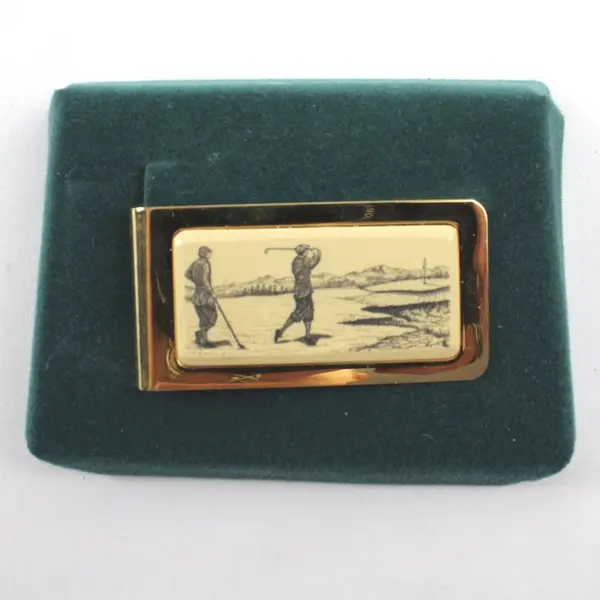 Barlow Scrimshaw-Style Money Clip