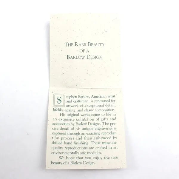 Barlow Scrimshaw-Style Money Clip