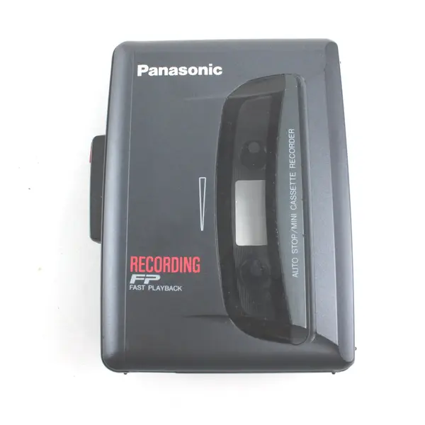 Panasonic RQ-L307 Mini Cassette Recorder Player AM/FM Auto Stop Untested
