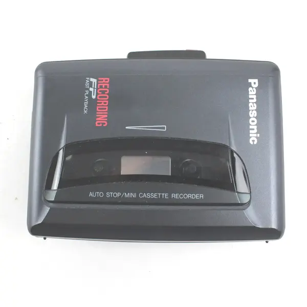 Panasonic RQ-L307 Mini Cassette Recorder Player AM/FM Auto Stop Untested