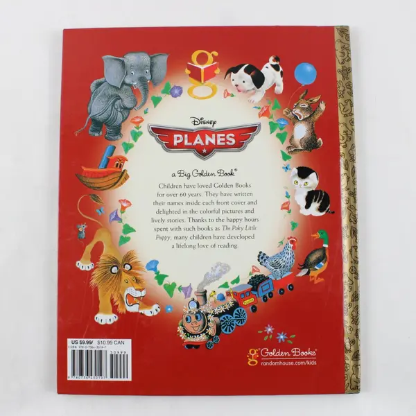 Disney Planes A Big Golden Book Adapted by Lisa Marsoli 2013 HC Good
