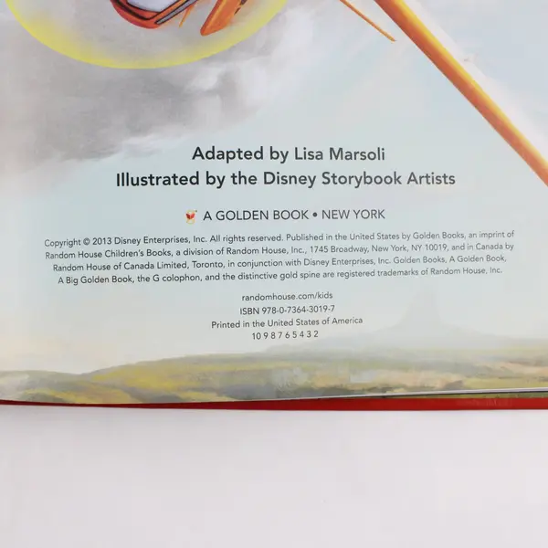 Disney Planes A Big Golden Book Adapted by Lisa Marsoli 2013 HC Good