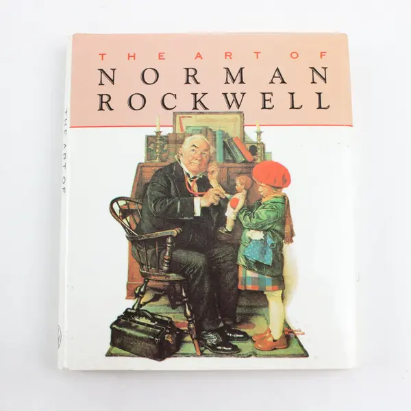 The Art of Norman Rockwell Mini Book 4 x 3.5 in Good Condition