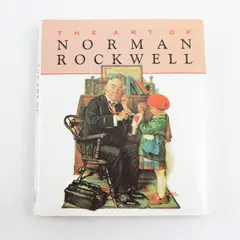 The Art of Norman Rockwell Mini Book 4 x 3.5 in Good Condition