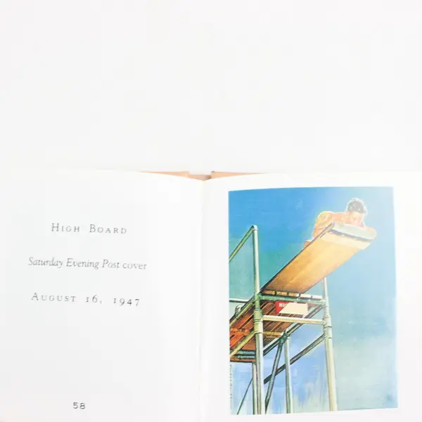 The Art of Norman Rockwell Mini Book 4 x 3.5 in Good Condition