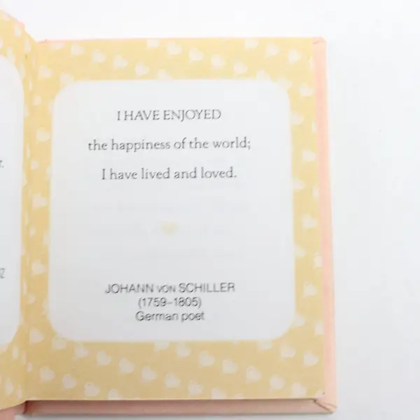 Love Quotations from the Heart Minibook by Running Press Good Condition