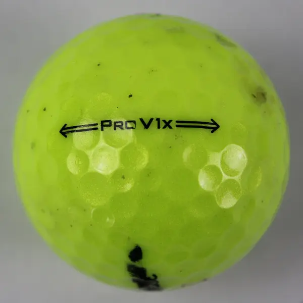 6 Used Titleist Golf Balls 5 White 1 Yellow Practice Casual Play