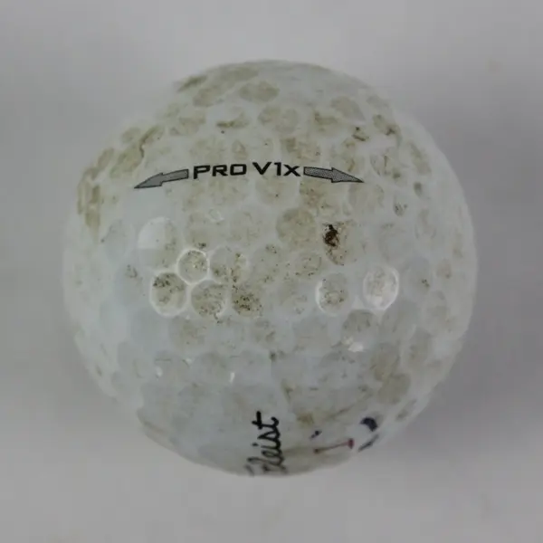 4 Used Titleist Pro V1x Golf Balls White Practice Casual Rounds